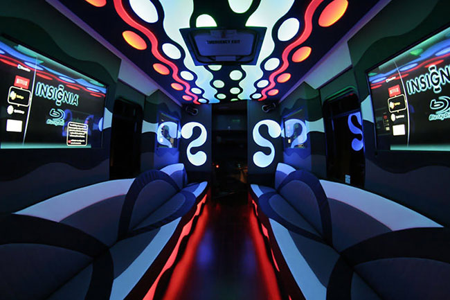 22p party bus stunning lounge