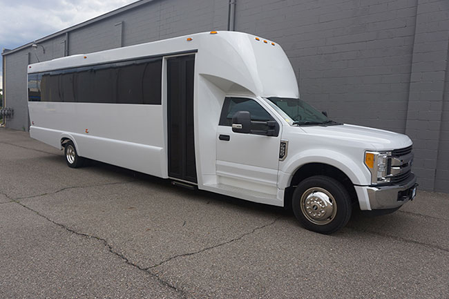 34p party bus exterior