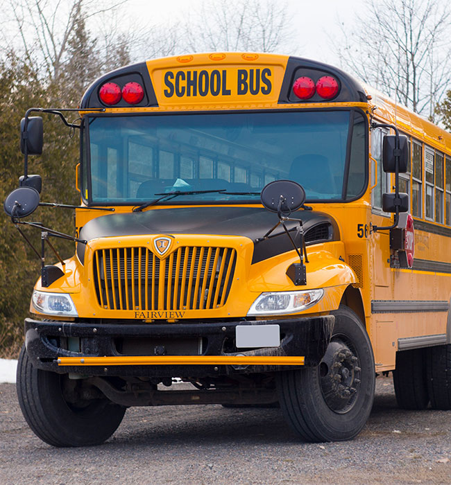 indianapolis bus rental yellow model